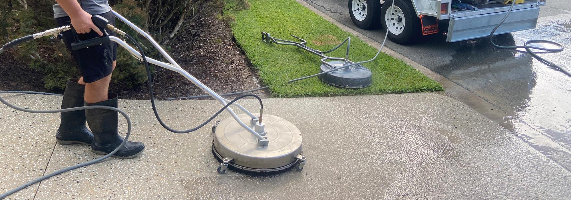 Sunshine Pressure Cleaning Driveway Cleaning