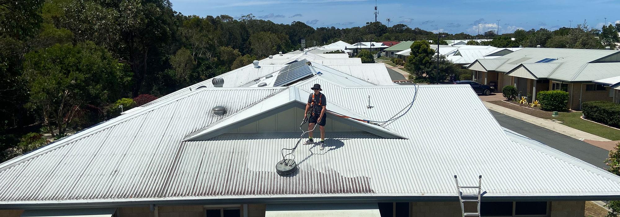 Sunshine Pressure Cleaning Roof Cleaning